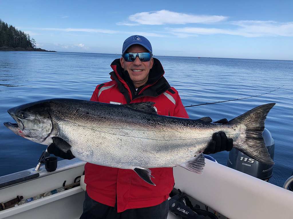 Now that's a big salmon!