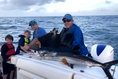 Sale fish caught in 140 feet of water