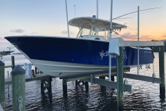 new-boat-in-lift-blue-devil-sport-fishing
